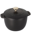 Staub 0.75-qt. Petite French Oven, Matte Black