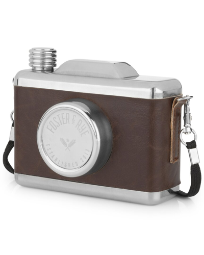 Foster & Rye Stainless Steel Snapshot Flask