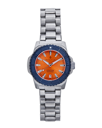 Nautis Cortez Orange Dial Men's Watch Naun102-5