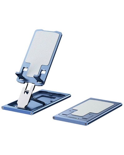 Multitasky Slim/compact Blue Foldable Phone Holder