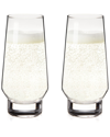 Viski Weighted Stemless Champagne Flutes