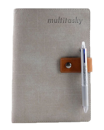 Multitasky Everything Grey Notebook B5