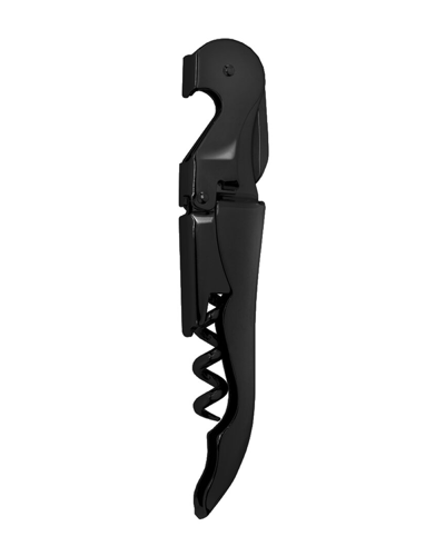 Viski Gunmetal Signature Double Hinged Corkscrew In Black