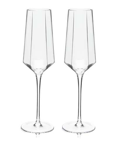 Viski Seneca Stemmed Champagne Flute