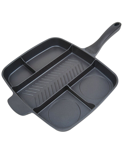 MASTERPAN MASTERPAN NONSTICK 5-SECTION GRILL & GRIDDLE SKILLET