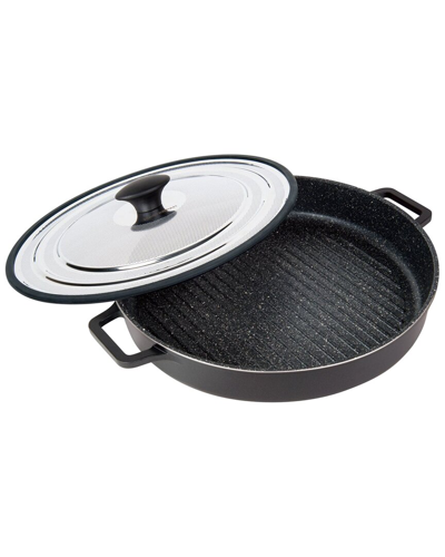 Masterpan Nonstick Stovetop Oven Grill Pan With Lid