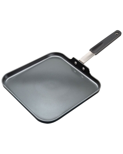 Masterpan Ceramic 11in Nonstick Crepe Pan/griddle With Silicone Grip