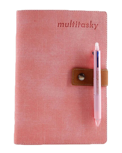 Multitasky Everything Pink Notebook B5