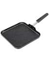MASTERPAN MASTERPAN NONSTICK 11IN CREPE PAN/GRIDDLE WITH SILICONE GRIP