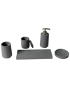 ALFI ALFI 5PC CONCRETE BATHROOM ACCESSORY SET