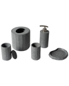 ALFI ALFI 5PC CONCRETE BATHROOM ACCESSORY SET