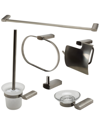 ALFI ALFI 6PC MATCHING BATHROOM ACCESSORY SET