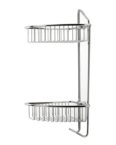Alfi Corner Mounted Double Basket Shower Shelf