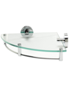 ALFI ALFI CORNER MOUNTED GLASS SHOWER SHELF