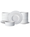 CHRISTIAN SIRIANO CHRISTIAN SIRIANO LUSSO 16PC STONEWARE DINNERWARE SET