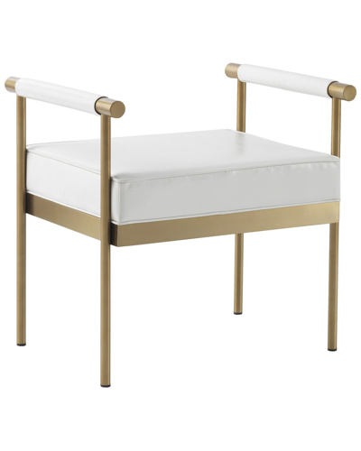 Tov Furniture Diva Bench In White