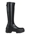 Vic Matie Vic Matiē Woman Boot Black Size 6 Textile Fibers