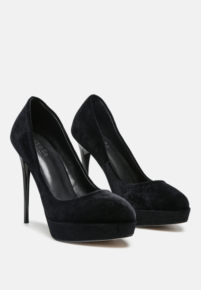 Rag & Co Faustine High Heel Dress Shoe In Black