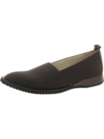 AMALFI BY RANGONI ERCOLE WOMENS CUSHIONED FOOTBED COMFORT LOAFERS