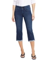 NYDJ MARILYN CUFF HOLLYWOOD BREATHTAKING CROP JEAN