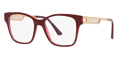 Bulgari Women's 53mm Opticals In Red