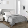 Chic Home Design Javia 1 Piece Blanket Ultra Soft Fleece Microplush In Grey
