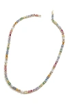Baublebar Kayden Crystal & Enamel Collar Necklace, 16 In Multi