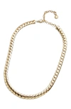 BAUBLEBAR THICK SNAKE CHAIN NECKLACE