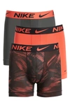 Nike 3-pack Dri-fit Essential Micro Boxer Briefs In Hyperspace Print