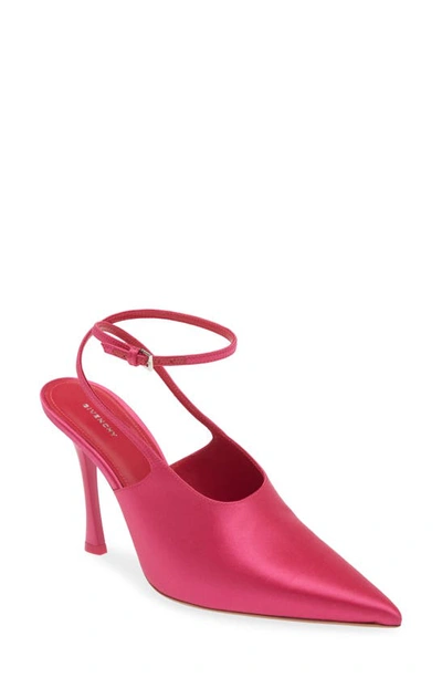 Givenchy Show Pointed Toe Pump In Neon Pink