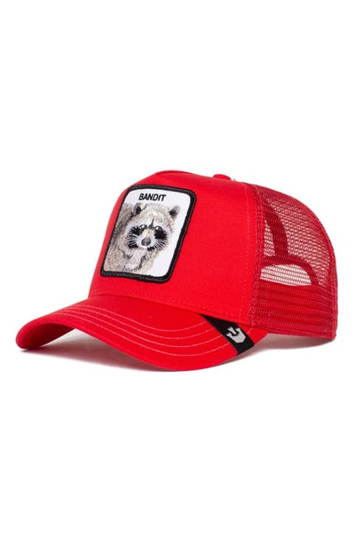 Goorin Bros . The Bandit Trucker Hat In Red