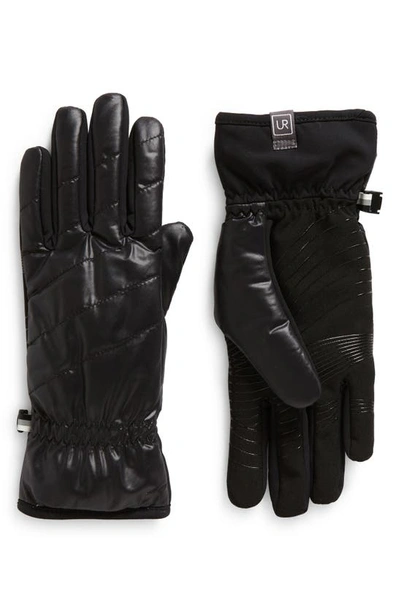 Ur All Weather Puffer Glove In Black