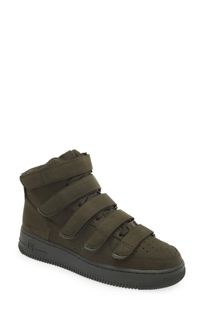 Nike X Billie Eilish Woman Sneakers Dark Green Size 6.5 Textile Fibers In Sequoia/ Sequoia/ Sequoia