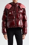 Moncler Karakorum Puffer Jacket In Red