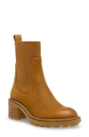 Steve Madden Kiley Platform Bootie In Camel Leather