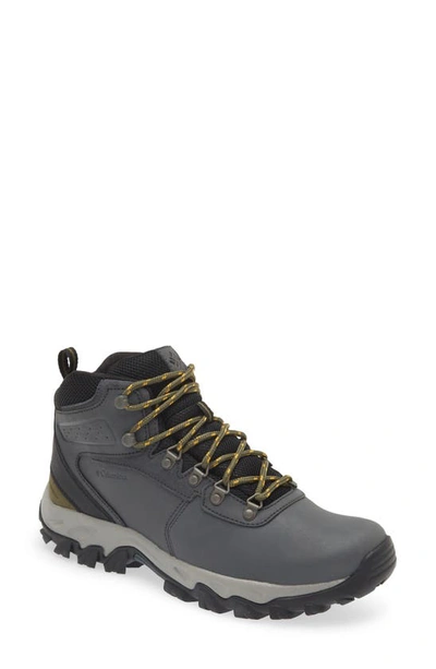 Columbia Newton Ridge™ Plus Ii Waterproof Hiking Boot In Graphite/ Black