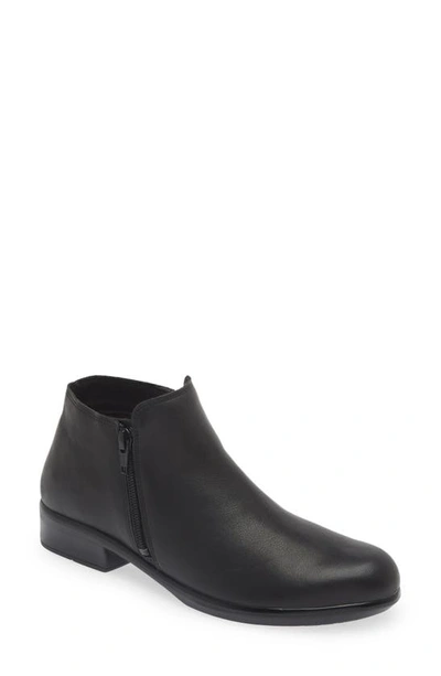 Naot 'helm' Bootie In Water Resistant Black Leather