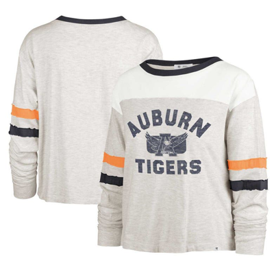 47 ' Oatmeal Auburn Tigers Vault All Class Lena Long Sleeve T-shirt