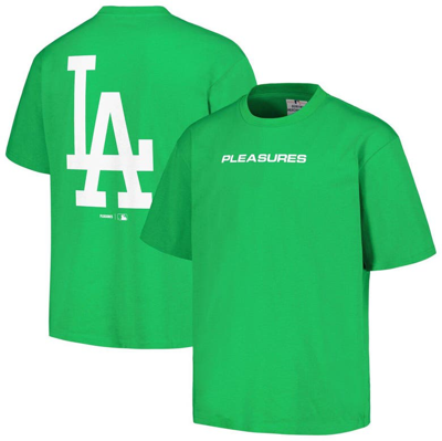 Pleasures Green Los Angeles Dodgers Ballpark T-shirt
