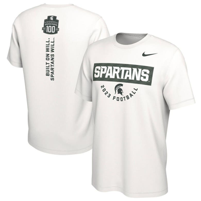 Nike Michigan State  Men's College T-shirt In White