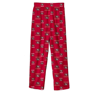 Outerstuff Kids' Youth Scarlet San Francisco 49ers Team-colored Printed Pajama Pants