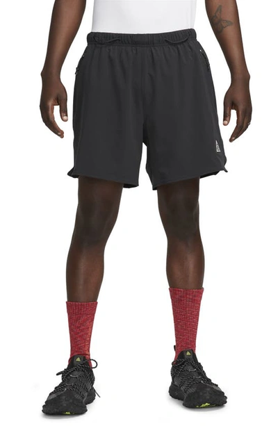 Nike Men's  Acg Dri-fit "new Sands" Shorts In Black