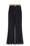 & OTHER STORIES FLARE SEMISHEER LACE PANTS