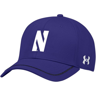 Under Armour Kids' Youth  Purple Northwestern Wildcats Blitzing Accent Performance Adjustable Hat
