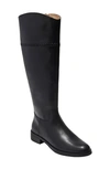 Jack Rogers Adaline Knee High Riding Boot In Black