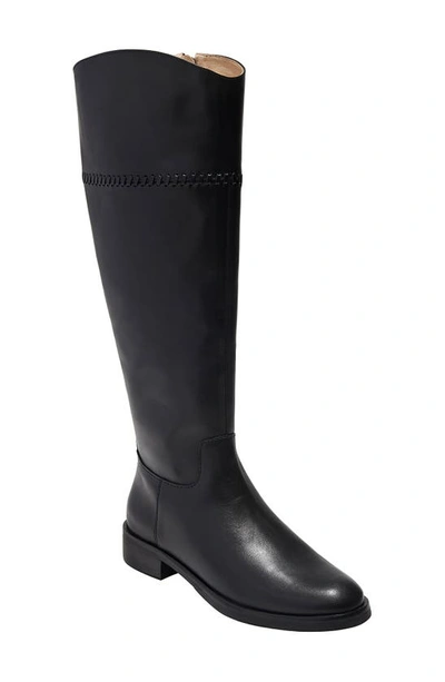 Jack Rogers Adaline Knee High Riding Boot In Black