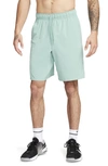 Nike Men's Unlimited Dri-fit 9" Unlined Versatile Shorts In Green