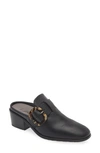 Naot Choice Mule In Soft Black Leather