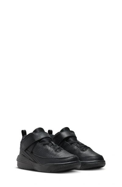 Nike Jordan Little Kids' Jordan Max Aura 5 Stretch Lace Basketball Shoes In Black/anthracite/black