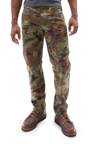 Devil-dog Dungarees Camo Stretch Cotton Carpenter Pants